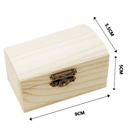 Κουτάκι για μπομπονιέρα ξύλινο 9x5x5,5 cm