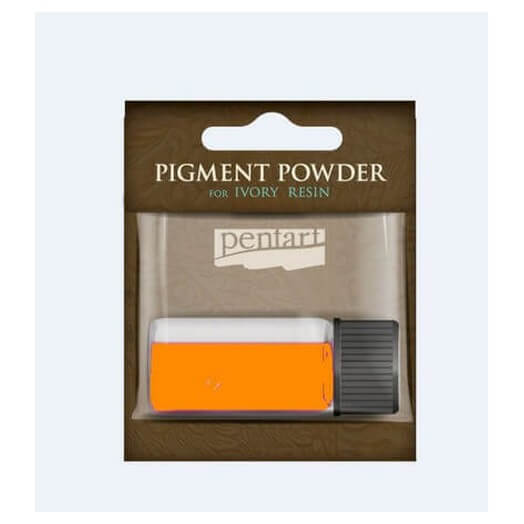 Pigment powder - Neon Orange - 1 gr, Pentart