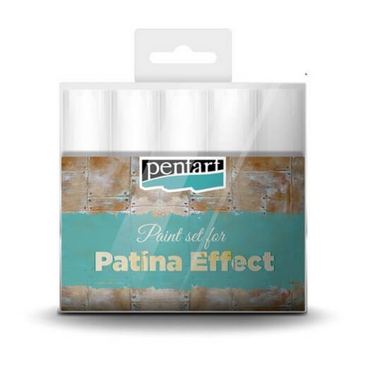 Patina effect paint set, 5x20 ml, Pentart