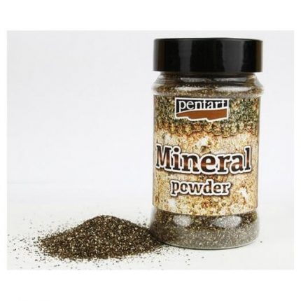 Mineral Powder 130gr Pentart - Platinum Granite