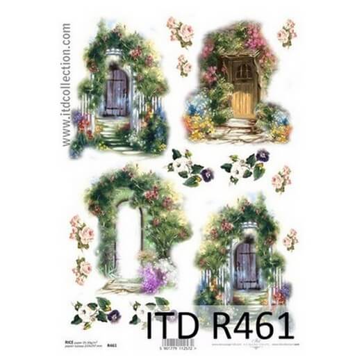 Ριζόχαρτο ITD, 21x29cm, Πόρτες, R461
