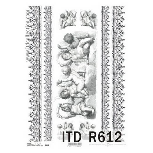 Ριζόχαρτο ITD, 21x29cm, Αγγελάκια, R612