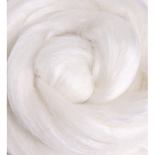 Μαλλί μετάξι - White
