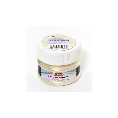 Chameleon effect pigment powder, 5 g, white-gold