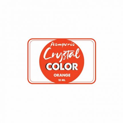 Pigment Crystal color 10 ml, Stamperia, Orange