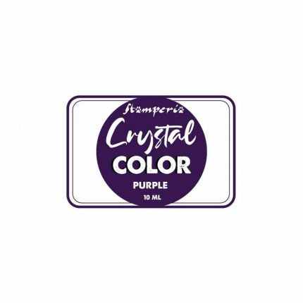 Pigment Crystal color 10 ml, Stamperia, Purple