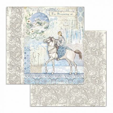 Χαρτιά scrapbooking 10τεμ, 30.5x30.5cm, Winter Tales Stamperia