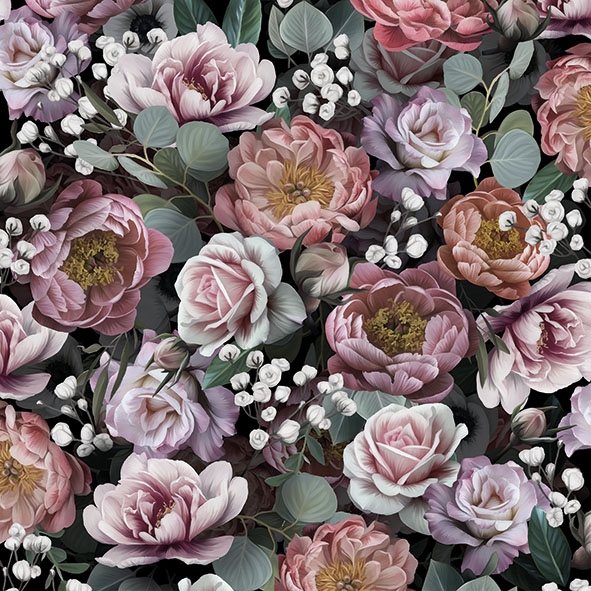 Χαρτοπετσέτα για decoupage, 1τεμ, Blossom Rose