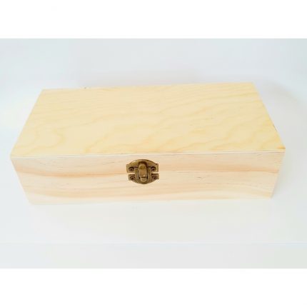 Κουτί ξύλινο οργάνωσης με 18 θήκες 23x11xΥ7cm