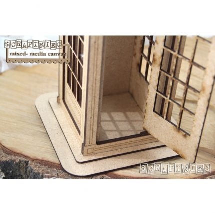 Άλμπουμ ξύλινο, Mail box, 20x25cm
