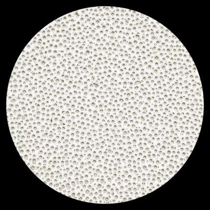 Χάντρες γυάλινες μικρές (Glass microbeads) Pentart 0,8-1 mm 40gr, Ασημί