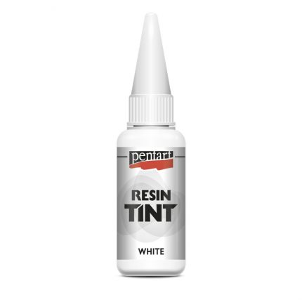 Μελάνι Resin Tint Pentart, Λευκό 20ml