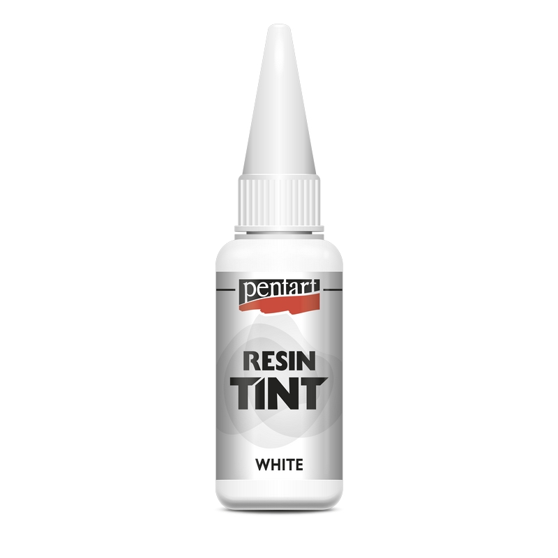 Μελάνι Resin Tint Pentart, White 20ml