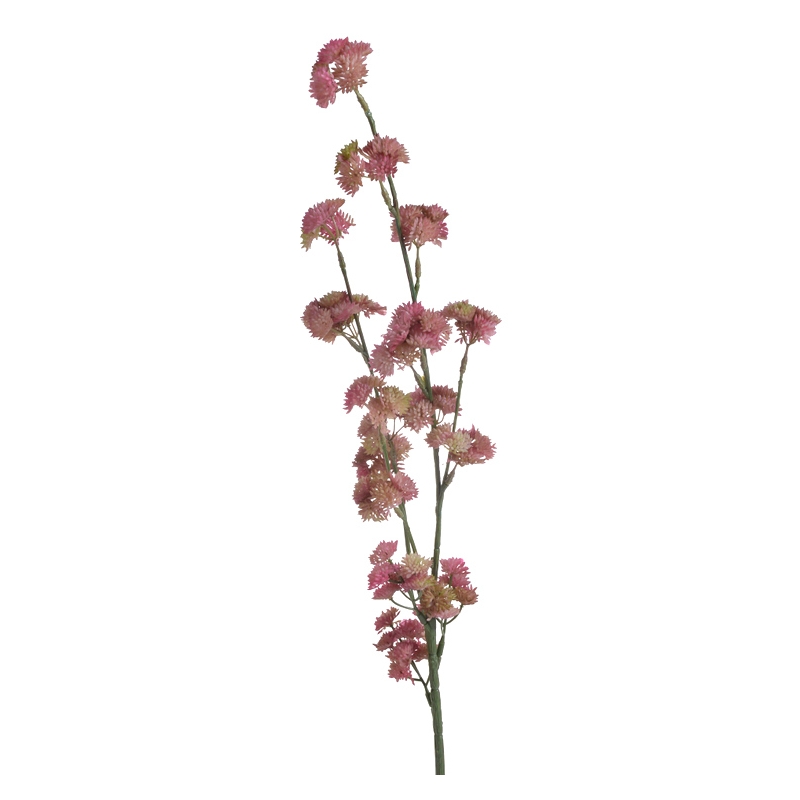 Κλαδί αγριολούλουδο ροζ, 76cm