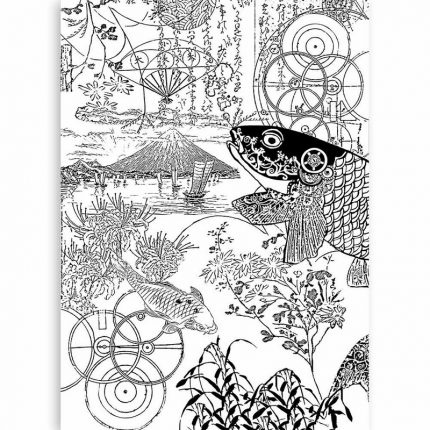 Διαφανή φύλλα backround A4 (4 εκτυπωμένα-2 γραμμικά) Stamperia, Winter Tales
