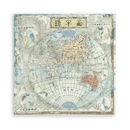 Χαρτιά scrapbooking Stamperia 10τεμ, 20.3x20.3cm, Sir Vagabond in Japan, Backgrounds Selection