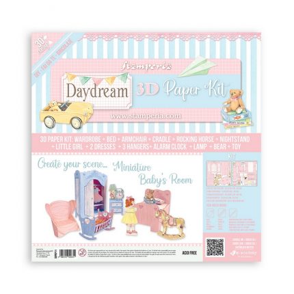Κιτ κατασκευής παιδικού υπνοδωματίου 3D Paper Kit - DayDream Babyroom