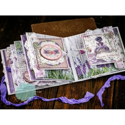 Χαρτί scrapbooking διπλής όψης 30x30cm Stamperia, Provence cards