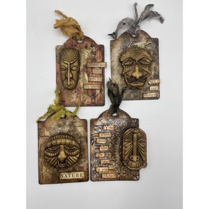 Καλούπι εύκαμπτο A4, 21x29cm, Stamperia, Savana, Tribal masks