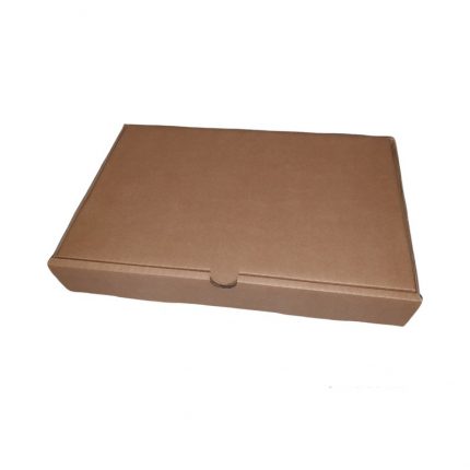 Κουτί συσκευασίας κράφτ ενισχυμένο 39x25xY6,2cm 1τεμ.