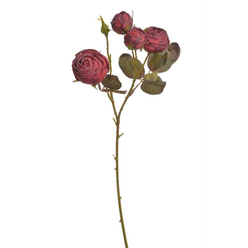 Κλαδί τριαντάφυλλο, 33cm, κόκκινο