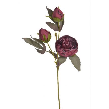 Κλαδί τριαντάφυλλο, 33cm, κόκκινο
