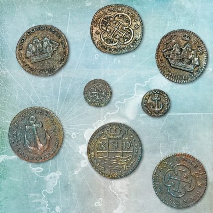 Καλούπι σιλικόνης, Παλιά νομίσματα, 10.5x7.8cm