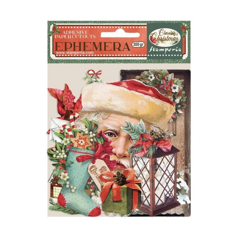 Αυτοκόλλητα Die Cuts-Ephemera, Classic Christmas