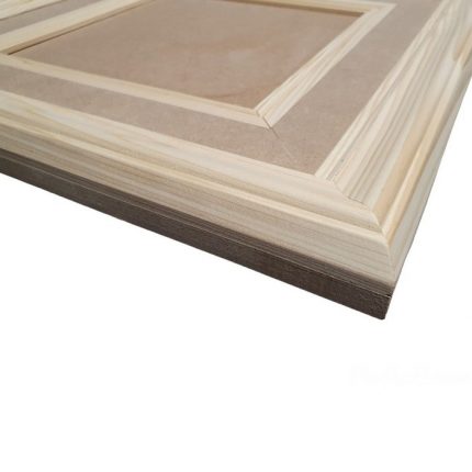 Κάδρο ξύλινο με φαρδιά κορνίζα , 50x50x3,8cm