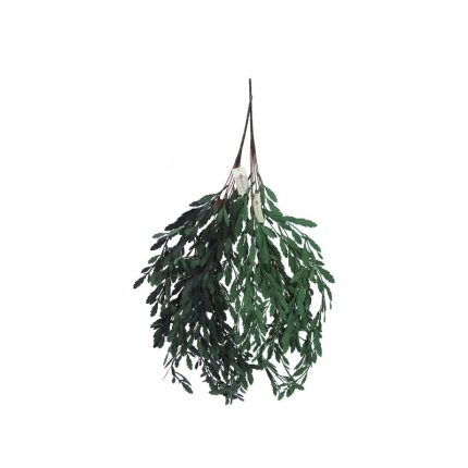 Διακοσμητικό κλαδάκι πράσινο σκούρο, 103 cm