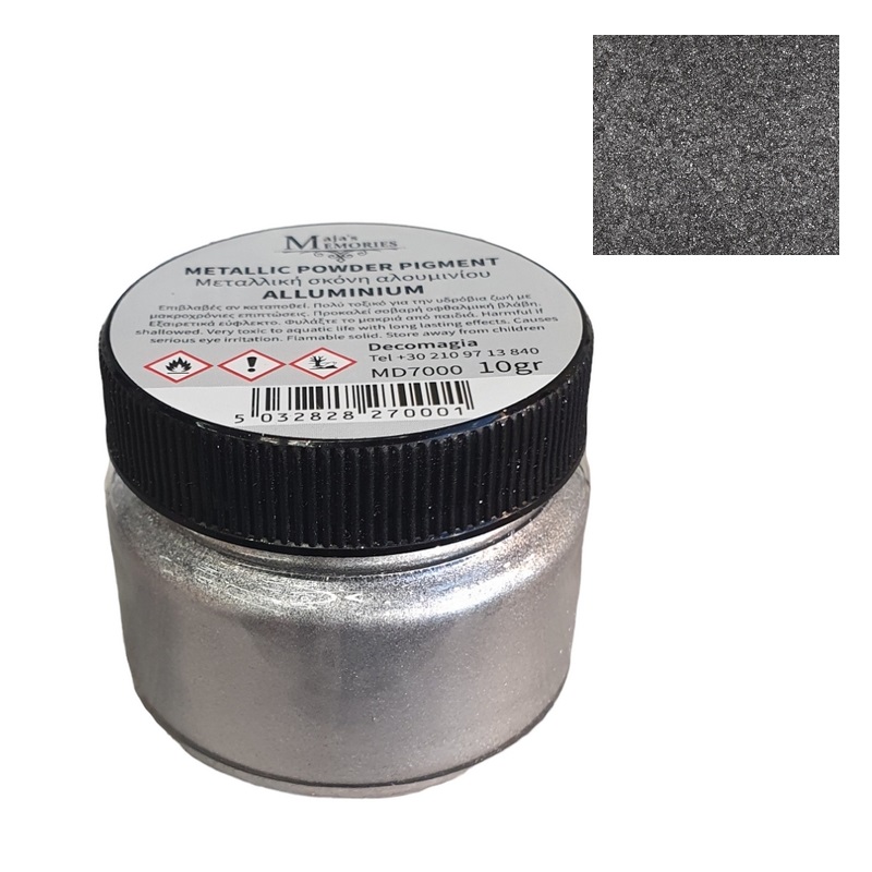 Μεταλλικό pigment σε σκόνη, Alluminium, 10gr