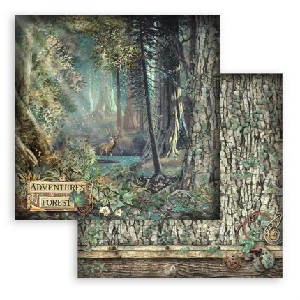 Χαρτιά scrapbooking Stamperia 10τεμ, 30.5x30.5cm, Magic Forest