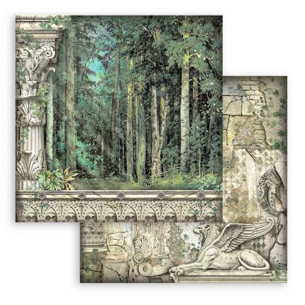 Χαρτιά scrapbooking Stamperia 10τεμ, 30.5x30.5cm, Magic Forest