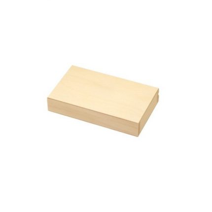 Κουτί ξύλινο ορθογώνιο, 19x12x4,5 cm