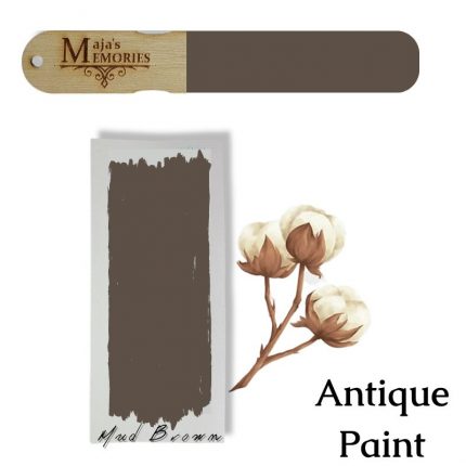 Χρώμα Antique Paint Maja's Memories, 150ml, Mud Brown