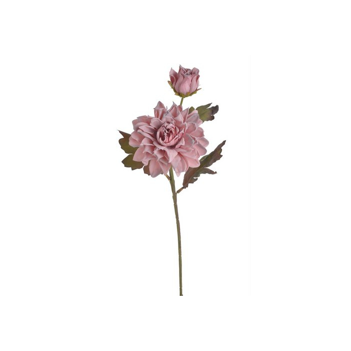 Ντάλια λουλούδι τεχνητό, ροζ, 38cm