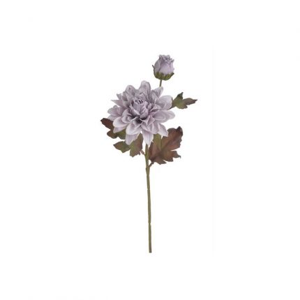 Ντάλια λουλούδι τεχνητό, μωβ, 38cm