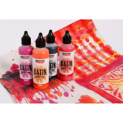 Χρώματα για ύφασμα Batik