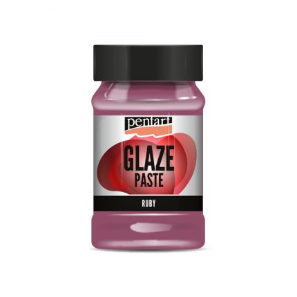 Glaze paste Pentart, Περλέ λευκό, 100ml