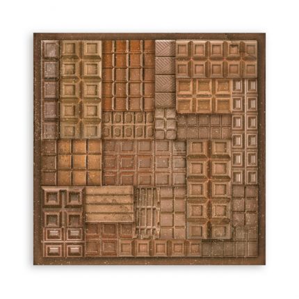Χαρτιά scrapbooking 22τεμ μονής όψης, 20.3×20.3cm Stamperia, Coffee and Chocolate