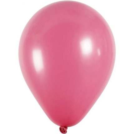 Μπαλόνια, ροζ, Ø23cm, 10τεμ.
