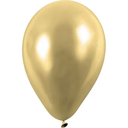 Μπαλόνια, χρυσά, Ø23cm, 8τεμ.