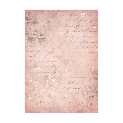 Σετ 8 ριζόχαρτα ντεκουπάζ Stamperia 10.5×14.8cm, Backgrounds, Romance Forever