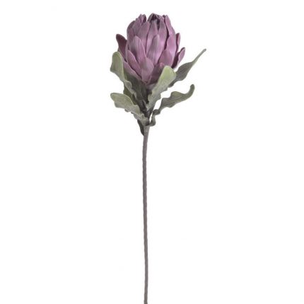 Πρωτέα λουλούδι τεχνητό, μωβ, 90cm