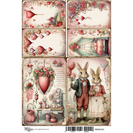 Ριζόχαρτο Maja's Memories, 30x42cm, Πασχαλινές κάρτες, MDR1024