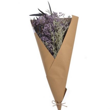 Μπουκέτο αποξηραμένα λουλούδια, 55-60 cm